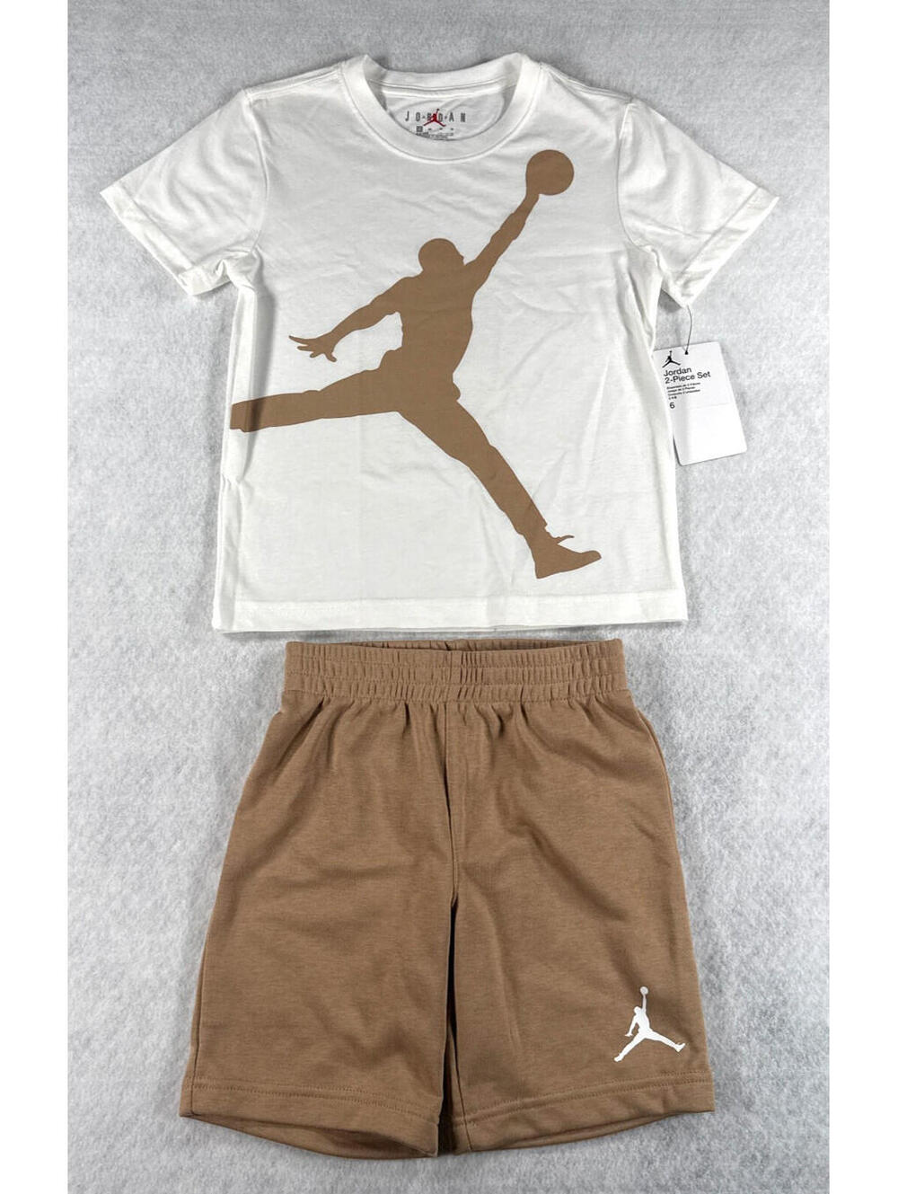 Jordan Jumpman Boys Size 6 2 Piece Short Set NWT